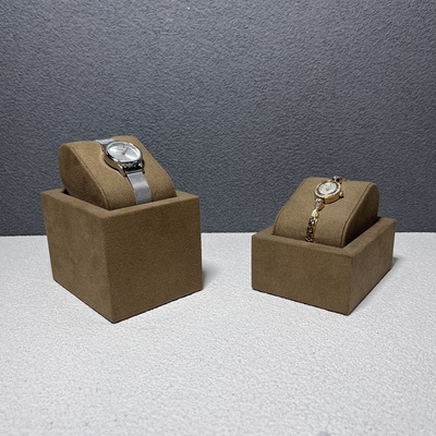 جعبه هدیه لوگوی برجسته PU Wood Watch Case برای فروشگاه ساعت