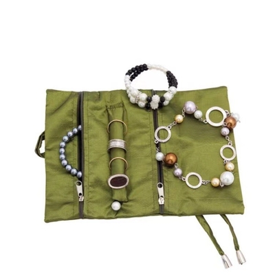 OEM ODM Roll Up Travel Jewelry Organizer رول جواهرات جیر برای مسافرت