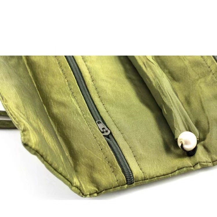 OEM ODM Roll Up Travel Jewelry Organizer رول جواهرات جیر برای مسافرت